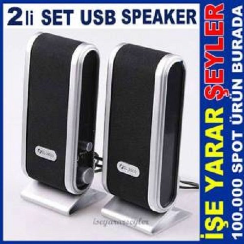 TECHNOMAX USBLİ BİLGİSAYAR HOPARLÖRÜ SPEAKER SET