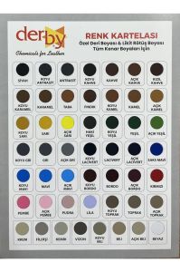 Fındık Kahve  Deri Rötuş Boyası 150ml Çanta Ceket Ayakkabı Oto Döşemesi için Su Bazlı Orijinal Deri Boya