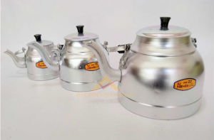 KLASİK ALÜMİNYUM ÇAYDANLIK 2LT ELOKSALLI TEK ALT