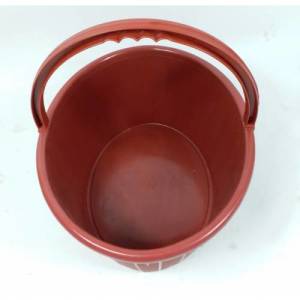 Plastik piknik sepeti,sağlam saplı 40x18cm özel plastikten imal,hasır dizayn kapaksız piknik sepeti