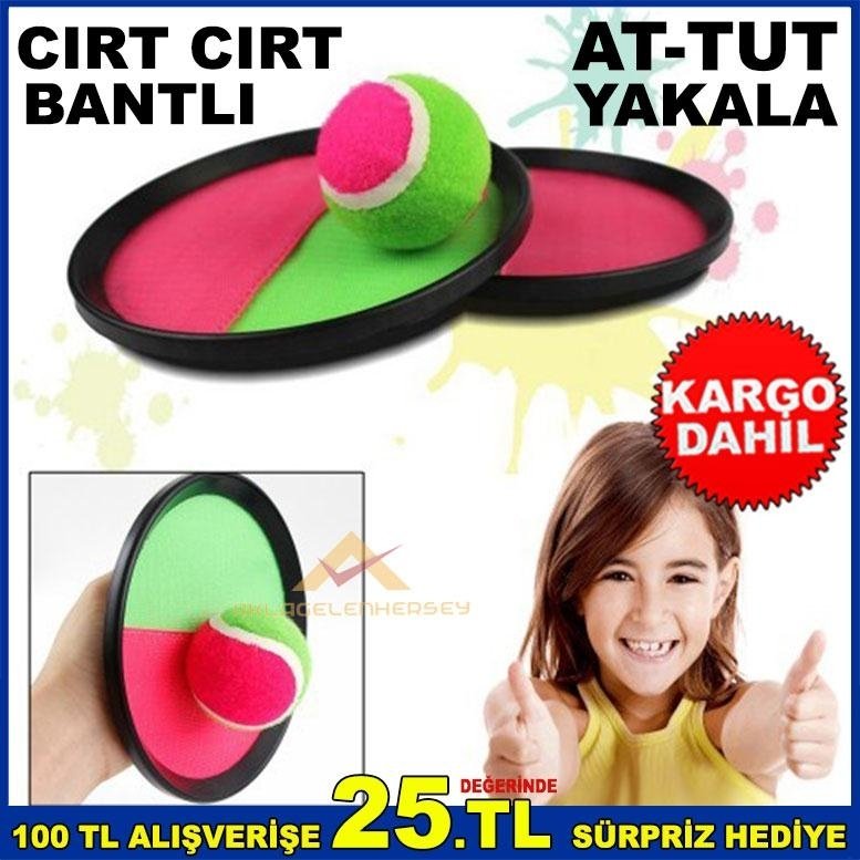 YAPIŞKAN CIRTLI 2 KİŞİLİK AT-TUT YAKALA EĞLENCELİ SPOR OYUN SETİ.