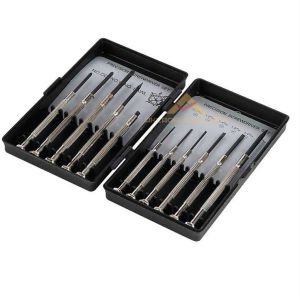 11 PARÇA MİKRO UÇLU SAATÇİ MİNİ TORNAVİDA SETİ