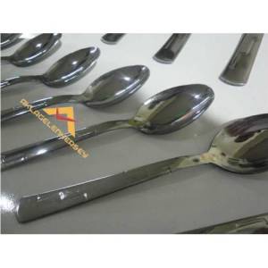 Ömür Boyu Garantili 6 Adet Paslanmaz Çelik Rostre Tatlı Kaşığı Set Çok Ergonomik Ve Kullanışlı Set