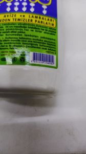 Jet 500 ml sıvı Kristal avize ve lambaları el değmeden temizleyen spreyli avize temizleyicisi