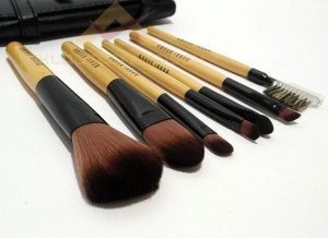Ücretsiz Kargo 8 PARÇA ÇANTALI BOBBI BROWN MAKYAJ FIRÇA SETİ