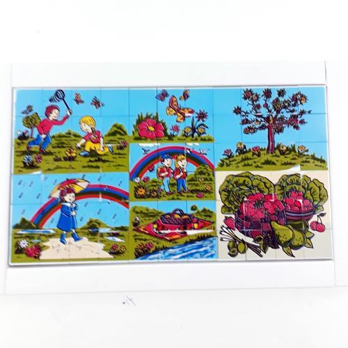 67 Parça 7 kombinasyonlu Eğitici Öğretici Plastik Blok Lego Puzzle