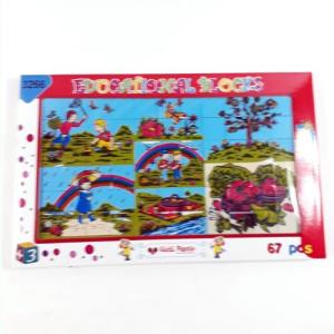 67 Parça 7 kombinasyonlu Eğitici Öğretici Plastik Blok Lego Puzzle