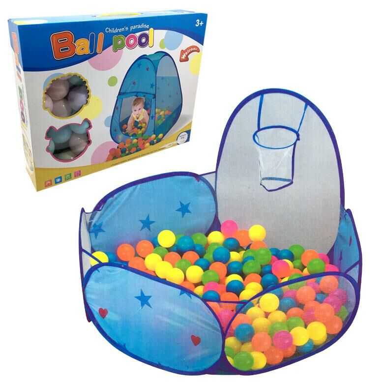 50 Toplu Katlanabilir Bebek Top Havuzlu Potalı Oyun Çadırı Portatif Aktivite Oyun Havuzu Ball Pool