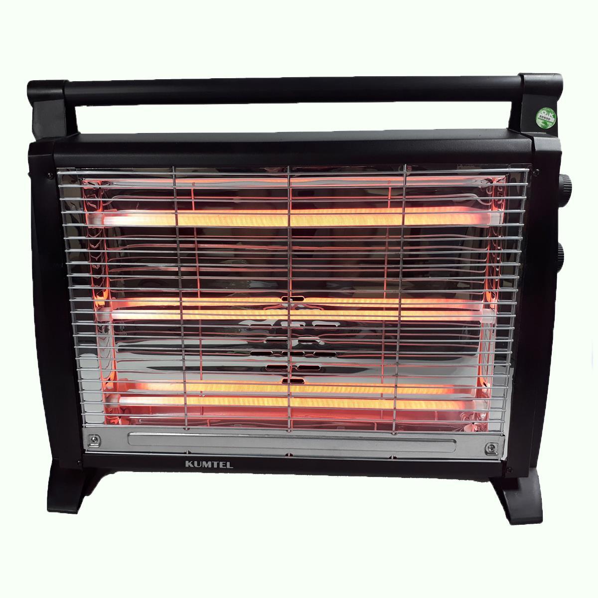 Kumtel Buharlı Soba - KS 2831, 3 çubuklu 1800 watt