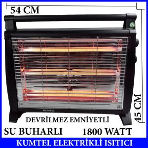 Kumtel Buharlı Soba - KS 2831, 3 çubuklu 1800 watt