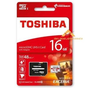 Ücretsiz Kargo TOSHIBA 16GB EXCERIA MİCRO SDHC C10 HAFIZA KARTI