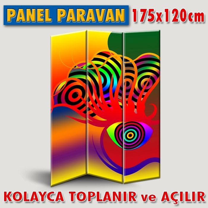 GÖRSELLİ KATLANIR PANEL BÖLME SİSTEMİ - PİSİKOLOJİ