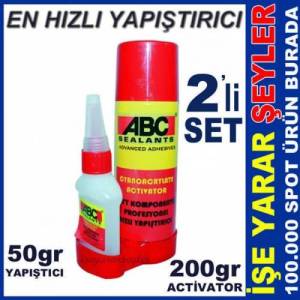Mdf Yapıştırıcı Aktivatör Çift Komponentli Set