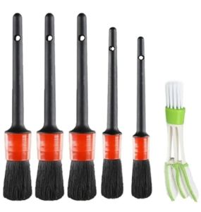 MC-110 Araba Temizlik Detay Fırçası 5li Set