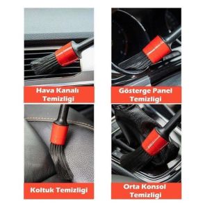 MC-110 Araba Temizlik Detay Fırçası 5li Set