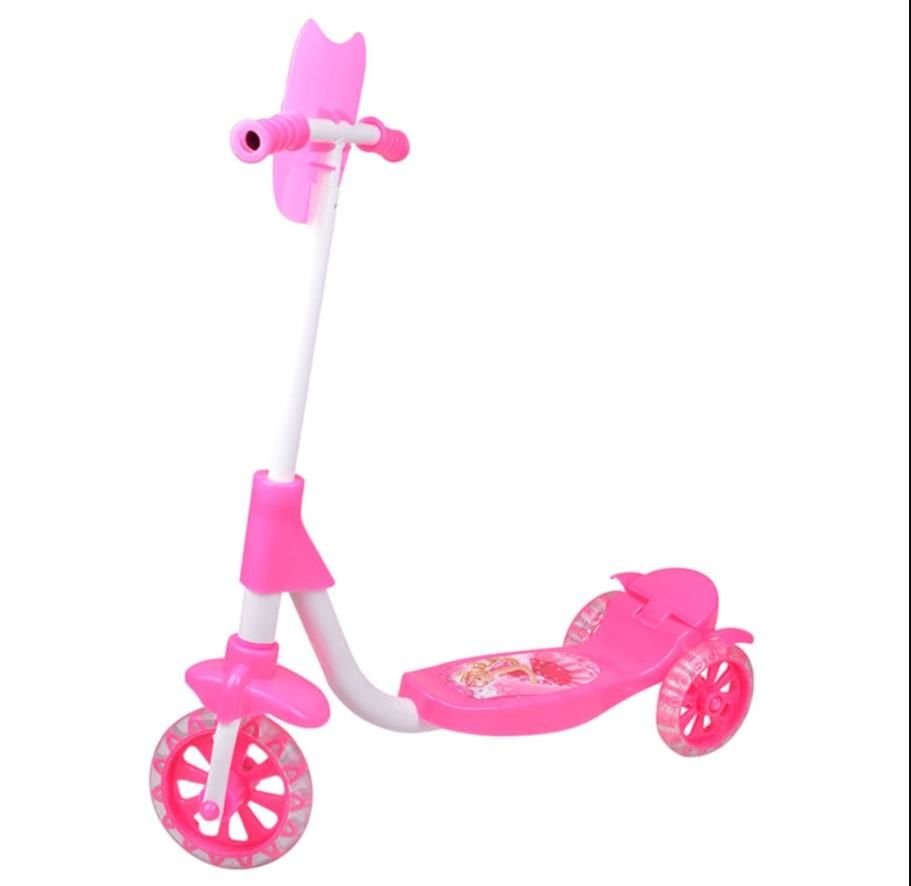 Barbie İç ve Dış Mekanda Kullanılabilen Çocuk Scooter