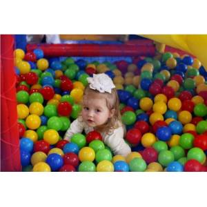 Rengarenk 20 adet çocuk havuz topu,çocukların vazgeçilmez eğlencesi 8cmØ,20adet renkli parti topları