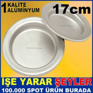 Alüminyum Künefe tabağı dış çap 17cm standart porsiyon EL YAPIMI KÜNEFE TEPSİSİ EN İYİ KALİTE KÜNEFE