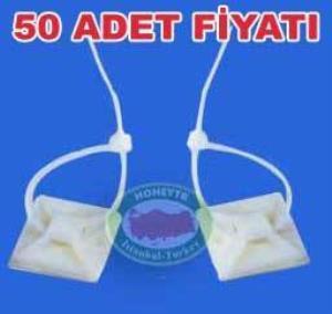 PLASTİK KABLO BAĞI, 140x2.5 KİLİTLİ CIRT KELEPÇE