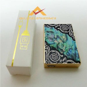 USB ARA KABLOLU ŞARJLI KUTULU METAL ÇAKMAK