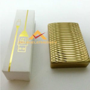 USB ARA KABLOLU ŞARJLI KUTULU METAL ÇAKMAK