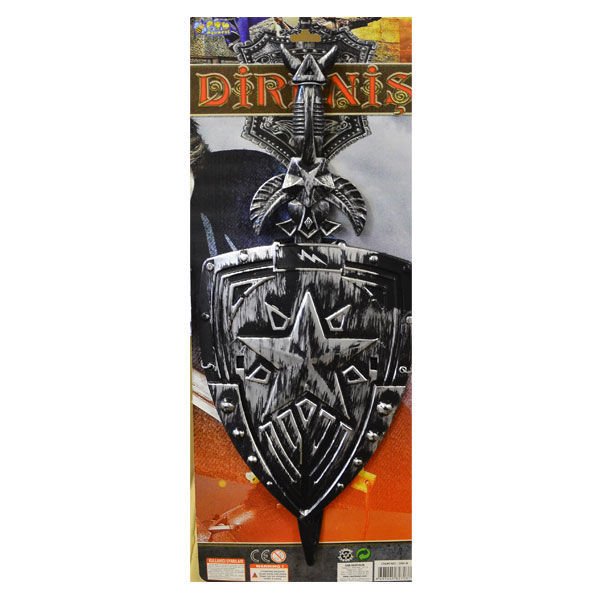 CAN OYUNCAK 208-A KART.KILIÇ KALKAN SETİ