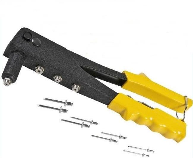 4 Başlıklı 60 Perçin Profesyonel Perçin Makinesi