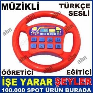 TÜRKÇE SESLİ KONUŞAN  ÇOCUK  EĞLENDİRİCİ ARAÇ DİREKSİYONU