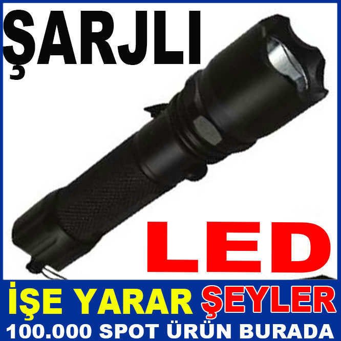 18.000 W ŞARJLI LED LAMBALI YAKIN GÜVENLİK ALETİ