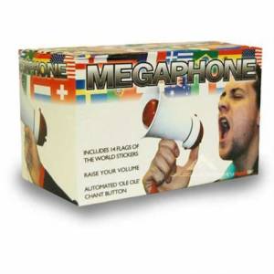 Mini El Megafonu Katlanabilir Saplı 10watt Gücünde Taşınabilir Kayıt Özellikli Taraftar Megaphone