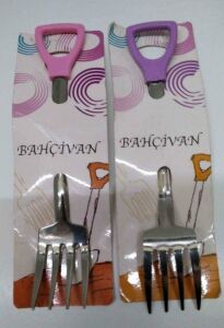 Bahçivan Paslanmaz Çelik Kürek Model Fondü Çatalı B-4