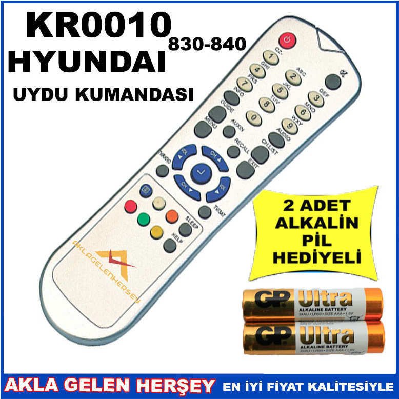 HYUNDAI UYDU CİHAZI Receiver KUMANDASI KR0010