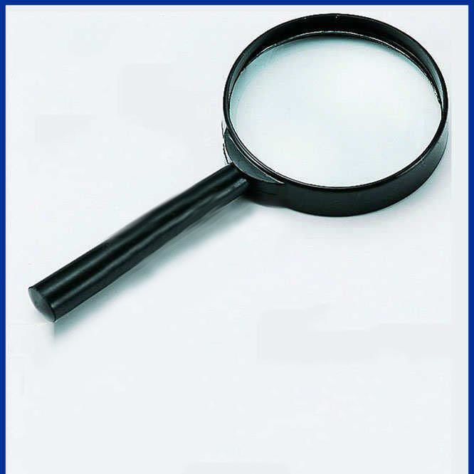 50mm Mercek Büyüteç Kaliteli Plastik Saplı