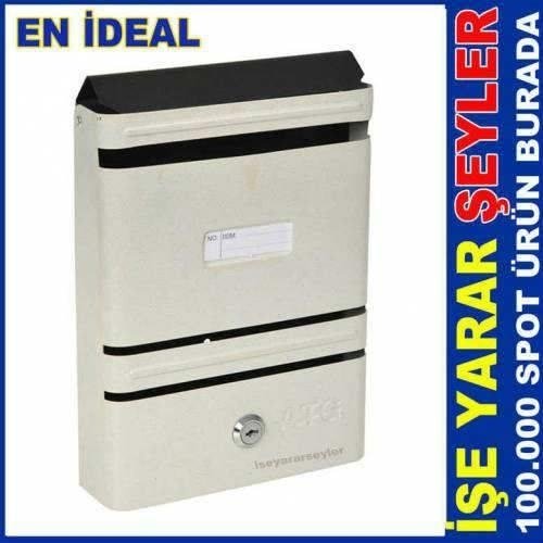 GÜVENLİ ve ŞIK DİZAYN KİLİTLİ ÇİFT YEDEK ANAHTARLI METAL GÖVDELİ