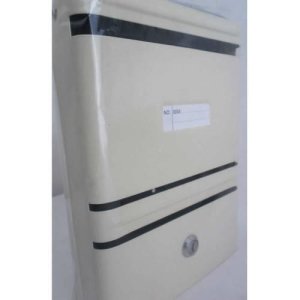 GÜVENLİ ve ŞIK DİZAYN KİLİTLİ ÇİFT YEDEK ANAHTARLI METAL GÖVDELİ