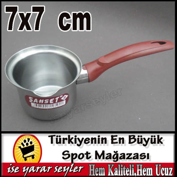 2 NUMARA 2-3 KİŞİLİK İZOLE SAPLI ÇELİK CEZVE