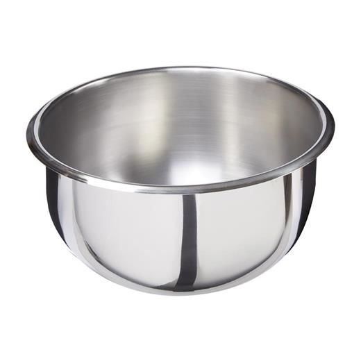 25cm BüyükBoy Çelik Tas Paslanmaz Çelik Oval Taban Mayonez Tenceresi Ev Tipi Çelik Çırpma Tenceresi