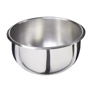 25cm BüyükBoy Çelik Tas Paslanmaz Çelik Oval Taban Mayonez Tenceresi Ev Tipi Çelik Çırpma Tenceresi