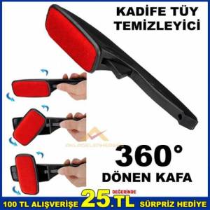 Tüy Bırakmayan Sihirli Toz Fırçası Her Türlü Kumaş Ve Giyim İçin Kuru Temizleme Hayvan Kılı Çıkarıcı