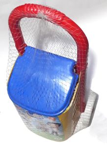 58x28x21cm Ebatında 38 Parça Legolu Kapaklı Oyuncak Pazar Arabası