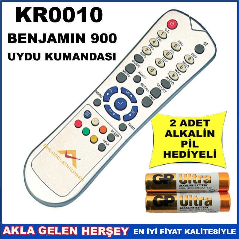 BENJAMIN 900 UYDU CİHAZI Receiver KUMANDA KR0010