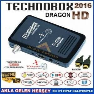 FULLHD MİNİ TECHNOBOX DRAGON UYDU ALICISI TKGSLİ -1
