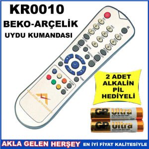 BEKO-ARÇELİK UYDU CİHAZI Receiver KUMANDA KR0010