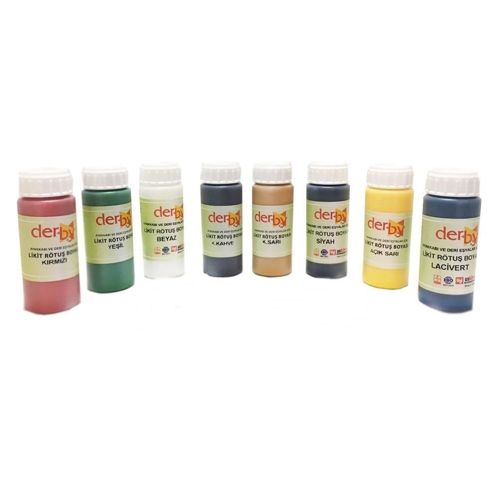 koyu sarı Rötuş Boyası 150ml Çanta Ceket Ayakkabı Oto Döşemesi için Su Bazlı Orijinal Deri Boya