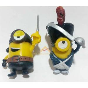 6lı Set Çılgın Hırsız Minyonlar Mınıons Oyuncak Koleksiyon Figür Seti
