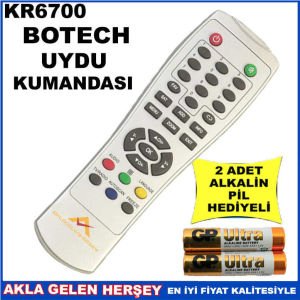 BOTECH UYDU CİHAZI Receiver KUMANDASI KR6700