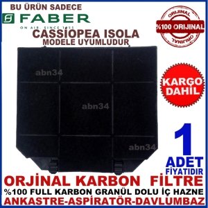 FABER ANKASTRE DAVLUMBAZ FİLTRESİ CASSİOPEA İSOLA Filtre-1013