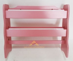 PEMBE KULLANIŞLI 3 KATLI SETÜSTÜ AHŞAP FOLYO STREÇ KAĞIT HAVLULUK