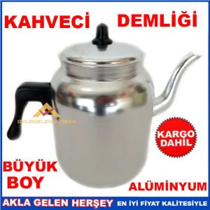 3 LİTRE BÜYÜK BOY ALÜMİNYUM KAHVECİ DEMLİĞİ -2