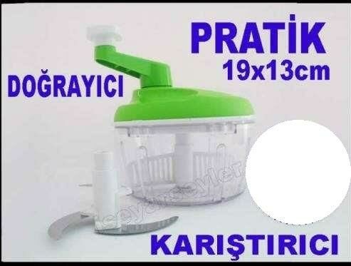 Doğrayıcı Ve Karıştırıcı Manuel Mutfak Robotu